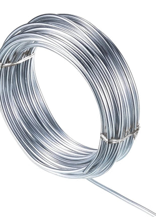 3mm Aluminum Craft Wire, 50 Feet 9 Gauge Bendable Anodized Metal Wire for Sculpting, Jewelry Making, Armature Making, Wire Weaving and Wrapping