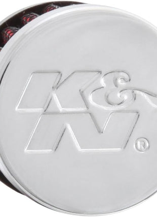 K&N Vent Air Filter/Breather: High Performance, Premium, Washable, Replacement Engine Filter: Flange Diameter: 0.3125 in, Filter Height: 1.125 in, Flange Length: 0.4375 in, Shape: Breather, 62-2470