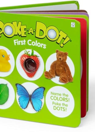 Melissa & Doug Poke-a-Dot! 3Pk First Words, Shapes & Colors, Interactive Children's Board Books with Buttons to Pop, Educational Sensory Toy for Toddlers & Preschoolers Ages 1+