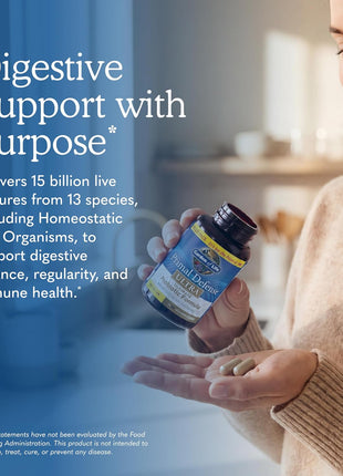 Garden of Life Primal Defense Ultra, 15 Billion CFU Plus HSOs, 216 Capsules | For Digestive Health and Gut Health Balance, 15 Billion CFU and 13 Strains Plus HSOs, Vegetarian and Gluten Free