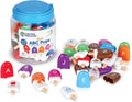 Learning Resources Mini ABC Pops ??Alphabet Toys, ABC Puzzle, Phonics Games for Toddlers, Fine Motor Toys, Play Food Set, Preschool Activities, Sensory Bin Letters, Gifts for Kids