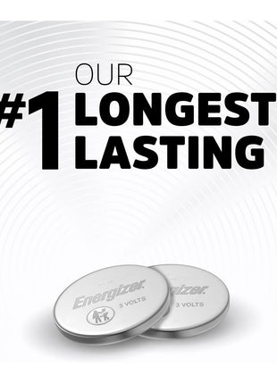 Energizer 2032 Batteries (4 Pack), 3V Lithium Coin Batteries