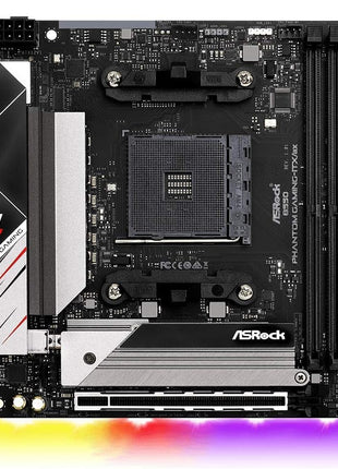 ASRock B550 Phantom Gaming-ITX/AX Supports 3rd Gen AMD AM4 RyzenTM / Future AMD RyzenTM Processors Motherboard