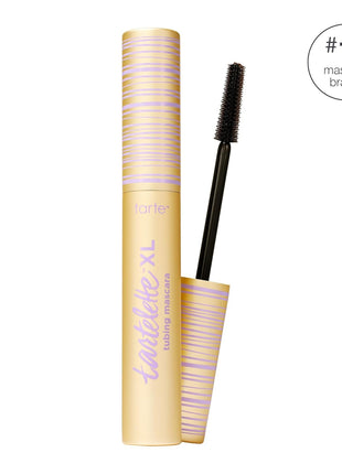 tarte tartelette XL tubing mascara – Lash Extensions in a Tube with Peptide, Extra-Bold Buildable Lifted Length & Volume, Smudge-Proof Longwear, Easy-to-Remove, Vegan & Cruelty-Free