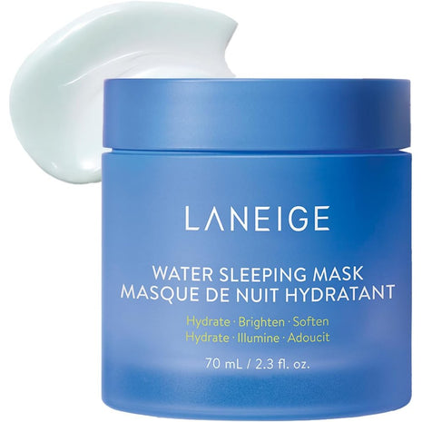 Lanage (Formerly) Water Sleeping Mask, 2.4 fl oz (70 ml), Moisture Retention, Ceramide, Niacinamide Night Mask, Sensitive Skin, Korean Skin Care