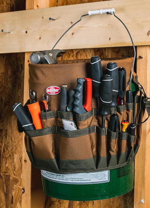 Bucket Boss The Bucketeer Bucket Tool Organizer in Brown, 10030