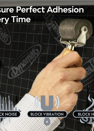 Dynamat Dynaroller: Hardwood Roller Tool for Applying Dynamat Sound Deadening and Car & Home Insulation Material ??Achieve Professional-Looking Results with No Air Bubbles ??Made in the USA