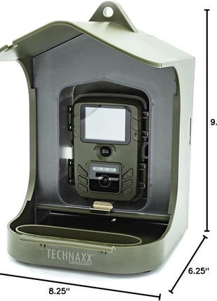 TECHNAXX Full HD Birdcam TX-165, 8 Mpixels, Black/Green