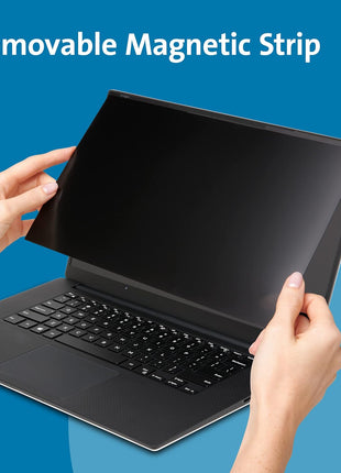 Kensington MagProTM Magnetic Laptop Privacy Screen 15.6 inch, Removable 16:9 Laptop Privacy Filter Shield, Anti-Glare, Blue Ray Reduction, Compatible with HP/Dell/Acer/Asus/Lenovo (K58353WW)