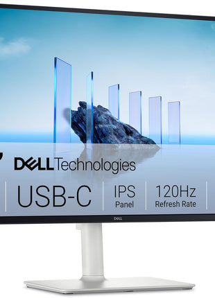 Dell 27 Monitor S2725QC, 4K UHD IPS, 120Hz, 99% sRGB, 4ms, FreeSync Premium | 3840x2160, 163 PPI, USB-C, HDMI, DisplayPort, Anti-Glare, Eye Comfort Technology, LED Edgelight System