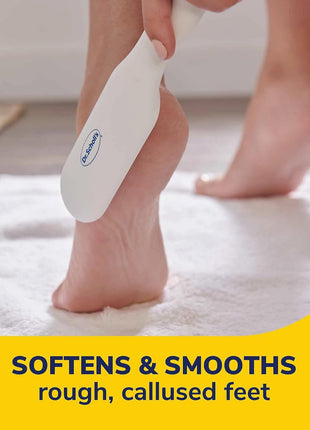 Dr. Scholl's Hard Skin Remover Nano Glass Foot File - Foot Callus Remover, Durable Foot Scrubber, Dead Skin Remover, Hygienic Pedicure Tool, Long Lasting Foot Buffer, Soft Smooth Feet