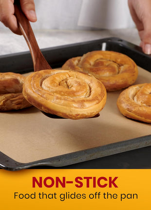 Parchment Paper Sheets for Baking, 12x16" 120 Pcs by Baker's Signature | Precut Non-Stick & Unbleached - Will Not Curl or Burn, Non-Toxic & Comes in Convenient Packaging