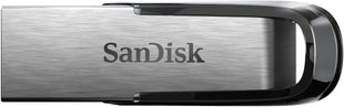 SANDISK 128GB Ultra Flair USB 3.0 Flash Drive, SDCZ73-128G-G46, Black