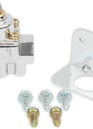 Holley 12-804 Chrome Carbureted Fuel Pressure Regulator