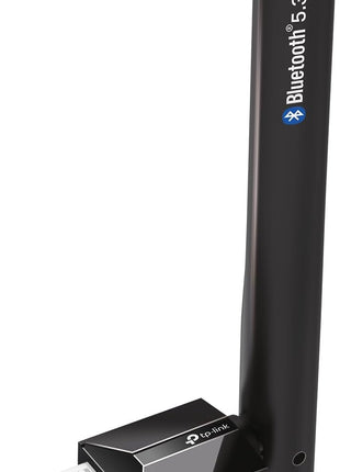 TP-Link USB Bluetooth Adapter for PC, Bluetooth 5.3 Long Range Receiver, Plug and Play, Adjustable Antenna, Supports Windows 11/10/8.1/7 for Desktop, Laptop, Keyboard, Mouse, etc (UB500 Plus)