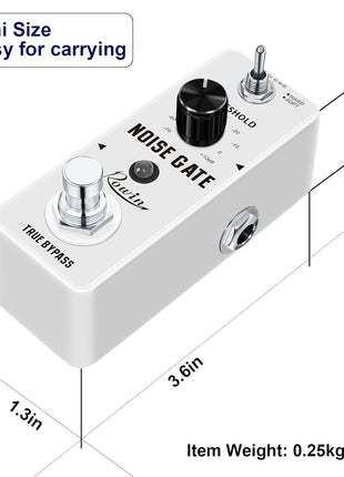 Rowin Guitar Noise Killer Noise Gate Suppressor Effect Pedal LEF-319