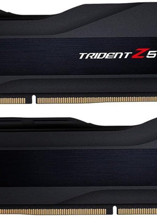 G.SKILL Trident Z5 Series DDR5 RAM (Intel XMP 3.0) 32GB (2x16GB) 6400MT/s CL32-39-39-102 1.40V Desktop Computer Memory U-DIMM - Matte Black (F5-6400J3239G16GX2-TZ5K)