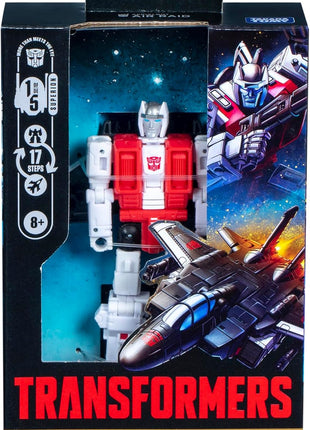 Transformers Age of the Primes Deluxe Class Aerialbot Air Raid, 5.5-inch Converting Action Figure, Robot Toys for Ages 8+ | Transformers Age Of The Primes 6 Inch Action Figure Deluxe Class (2025 Wave 1) - Air Raid