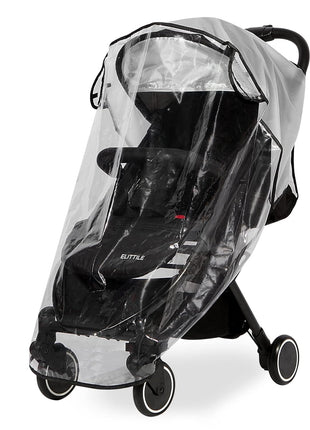 Clear Stroller Rain Cover, Universal Travel Weather Shield Breathable Baby Stroller Rain Cover for Windproof, Waterproof, Protect from Sun Dust Snow
