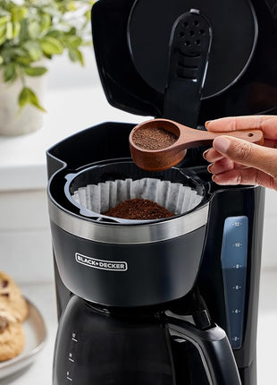 BLACK+DECKER 12-Cup Drip Coffee Maker with Vortex Brewing