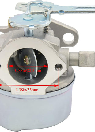 640084B Carburetor Snow Blower Carburetor Carb Compatible for Tecumseh 5HP MTD 632107A 632107 640084 640084A Toro 521 Snow Blower HSSK40 HSSK50 HS50 LH195SA - for 640084B Snow Blower Carburetor