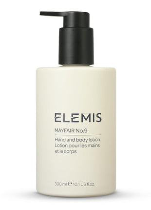 ELEMIS Mayfair No.9 Hand & Body Lotion, Lightweight Formula Hydrates, Softens, and Moisturizes Skin with Sustainable Shea Butter and Borage Oil