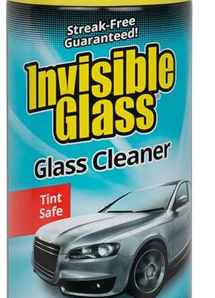 Invisible Glass 91163 Premium Aerosol Glass Cleaner Spray for Car Windshields and Windows, Automotive and Home Window Cleaner, Streak-Free, Ammonia-Free, Tint-Safe – 15 oz