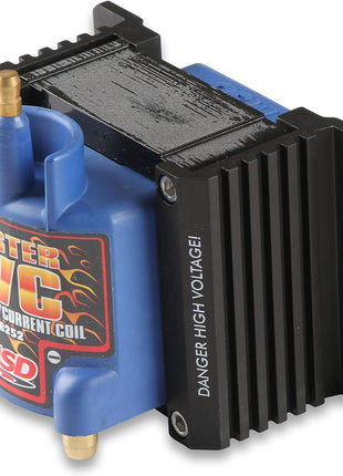 MSD 8252 Ignition Coil Blaster HVC Series, Road Course/Circle Track with 6 series ignition, Blue, Individual
