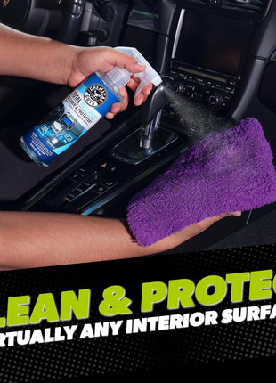 Chemical Guys Car Cleaning Kit - With Car Wash Soap, Wheel Cleaner, Total Interior, Car Wash Mitt - Interior and Exterior Wash Kit With Vehicle Cleaning and Detailing Accessories - 7 Item Kit