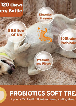 Probiotics for Dogs Bundle with Glucosamine for Dogs