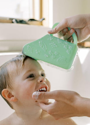 Dr. Brown's CleanUp Dino-Pour Baby Bath Rinse Cup, Tear-Free Rinsing for Babies and Toddlers, BPA Free