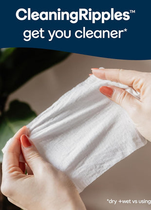 Cottonelle Fresh Feel Flushable Wet Wipes, Adult Wet Wipes, 8 Flip-Top Packs, 42 Wipes Per Pack (336 Total Wipes), Packaging May Vary