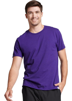 Russell Athletic Men's Essenital Men's Short Sleeve Tee Shirt, Black, XL