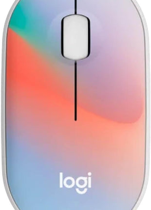 Logitech M340 Compact Ambidextrous Silent Wireless Mouse - Sheer Dream | Silent clicks, with 2.4 GHz USB-A Nano Receiver, 3 non-customizable buttons, 18-months battery, Windows Mac Chrome compatible
