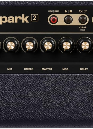 Positive Grid Spark 2 50W Smart Guitar Practice Amp & Bluetooth Speaker with Built in Looper, AI Features & Smart App for Electric, Acoustic, & Bass Guitar