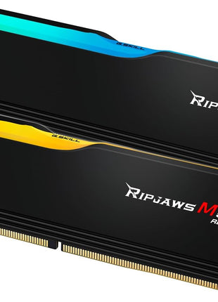 G.SKILL Ripjaws M5 RGB Series DDR5 RAM (Intel XMP 3.0) 96GB (2x48GB) 5600MT/s CL40-40-40-89 1.25V Desktop Computer Memory U-DIMM - Matte White (F5-5600J4040D48GX2-RM5RW)