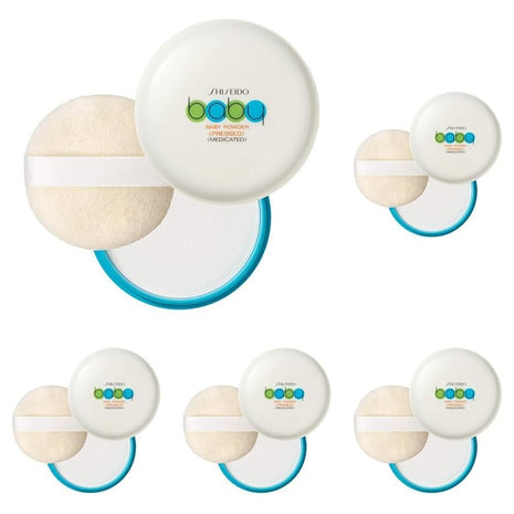 Baby Baby Powder (Pressed) 1.8 oz (50 g) [Quasi-drug product] (x 5)