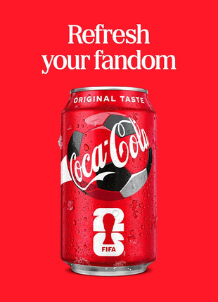 Coca-Cola Soda Soft Drink Fridge Pack Cans, 12 fl oz, 12 Pack | Carbonated drink with classic cola flavor