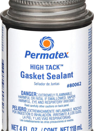 Permatex 80062 High Tack Gasket Sealant, 4 oz., Black