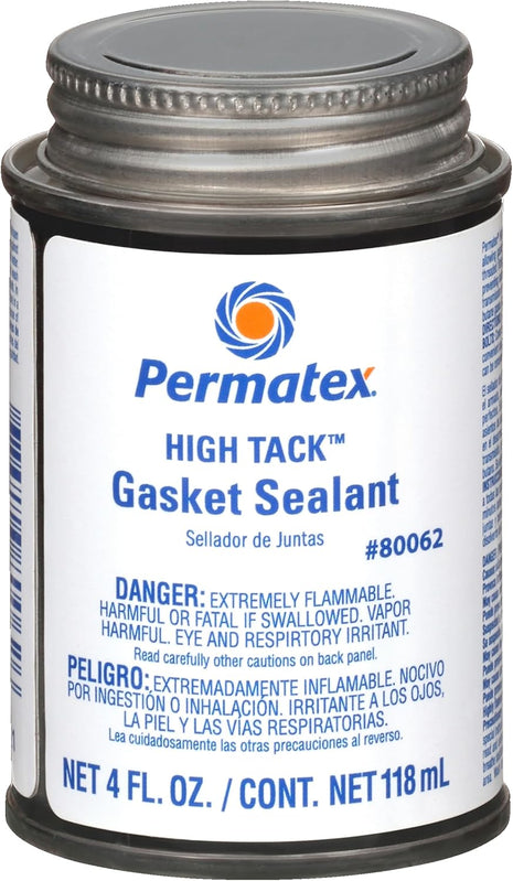 Permatex 80062 High Tack Gasket Sealant, 4 oz., Black