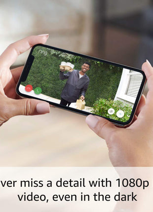 Ring Video Doorbell Wired, Home or business security, Two-Way Talk, advanced motion detection, HD camera and real-time alerts to monitor your front door (wiring required)