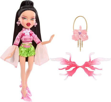 Bratz Fashion Pixiez Jade Collectible Fantasy Doll with Real Fashions and Accessories