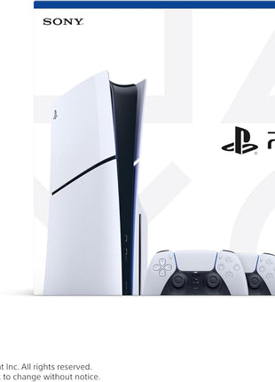 PlayStation 5 Disc Slim Console + Extra Controller