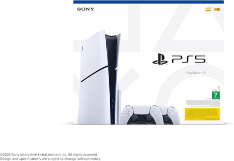 PlayStation 5 Disc Slim Console + Extra Controller