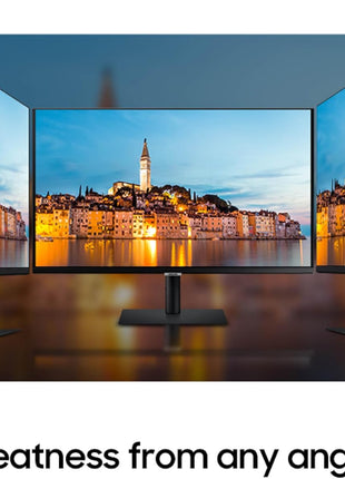 Samsung 27" S80UA 4K UHD IPS HDR10 High Resolution Monitor, USB-C, Eye Saver Mode, Eco Saving Plus, LS27A804UJNXGO, 2025, 3 Year Warranty | USB-C Pd 90W, 60hz, Eye Saver and Eco Saving Plus, 3-Year Warranty
