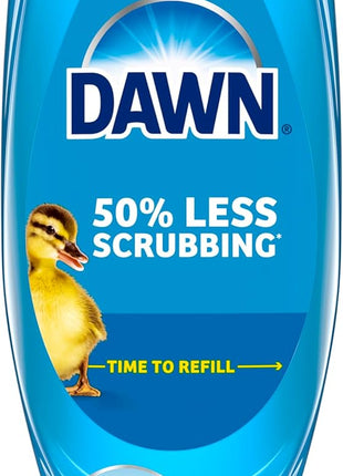 Dawn EZ Squeeze Ultra Dish Soap, Dishwashing Liquid, Original, Dish Soap Refill, 22 fl oz