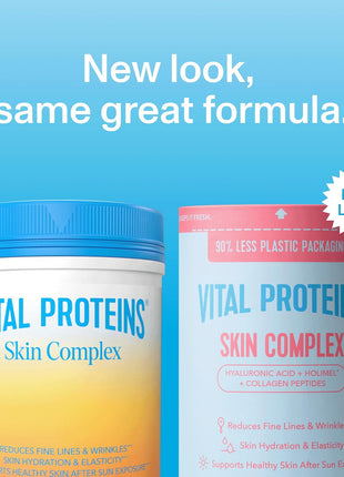 Vital Proteins Collagen Peptides for Women, Unflavored, 11.9oz | VERISOL® & Holimel®, 20g Collagen Peptides, Supports Skin Appearance, Vitamin C & Hyaluronic Acid, 16 Servings