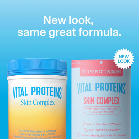 Vital Proteins Collagen Peptides for Women, Unflavored, 11.9oz | VERISOL® & Holimel®, 20g Collagen Peptides, Supports Skin Appearance, Vitamin C & Hyaluronic Acid, 16 Servings
