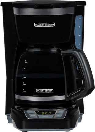 BLACK+DECKER 12-Cup Drip Coffee Maker with Vortex Brewing