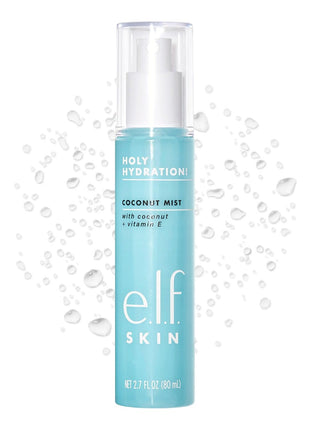 e.l.f. SKIN Holy Hydration! Hydrating Coconut Mist, Refreshes, Soothes & Invigorates Skin, Tropical Scent, 2.7 Fl Oz (Pack of 1)